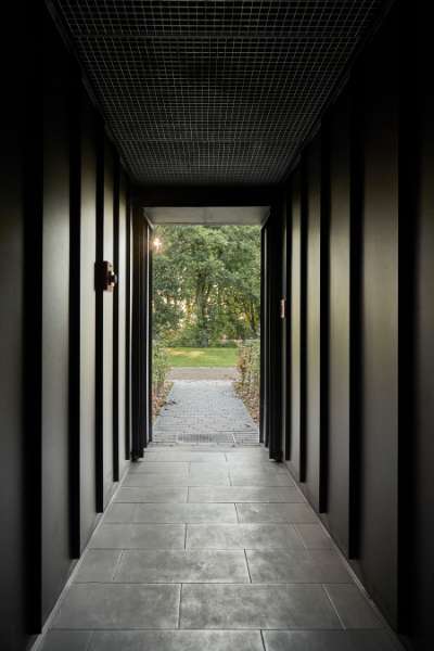 Past and the future merge with steel profiles, Gut Damp in 24351 Damp